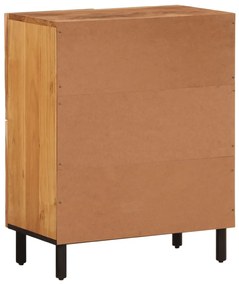 Móvel de apoio 60x33x75 cm madeira de acácia maciça