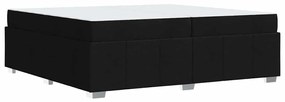 Estrutura da Cama Preto 200 x 200 cm tecido