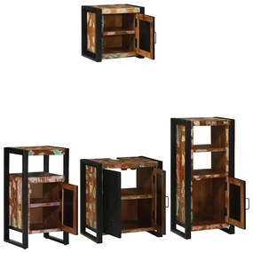 Conjunto de Móveis para Banheiro com prateleira com armazenamento com
