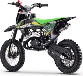 Moto Cross Gasolina para crianças BNO Motors Cross TRX 60 cc Verde