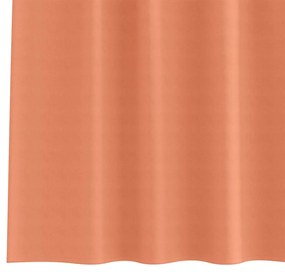 Cortinas com cortinas 2 pcs Terracota 260 x 140 cm Poliéster