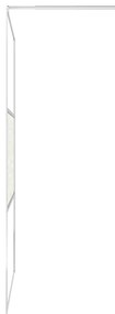 Divisória de chuveiro 90x195 cm vidro ESG design pedras