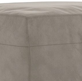 Banco 100x35x41 cm veludo cinza-claro