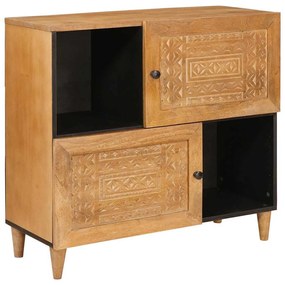 vidaXL Buffet Castanho-claro 33,5 x 80 x 75 cm