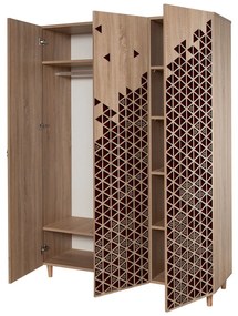 Roupeiro Mode – Carvalho Sonoma – 135x192x52 cm