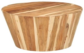 vidaXL Mesa de centro Ø65x31 cm madeira de acácia maciça