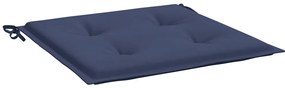 Almofadões p/ sofá de paletes 2 pcs tecido oxford azul-marinho
