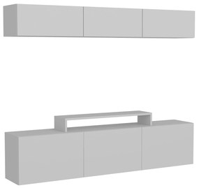 Móvel de TV Line – Branco – 180x40x37,4 cm