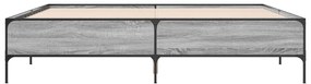 Estrutura de cama 180x200 cm derivados madeira/metal