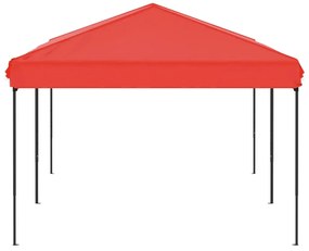 Tenda para festas dobrável 3x6 m vermelho
