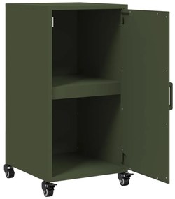 Aparador 36x39x72 cm aço verde azeitona