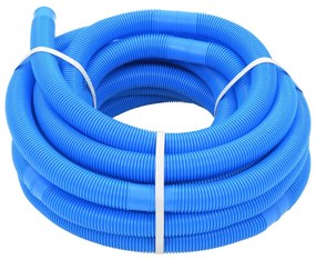 vidaXL Mangueira de piscina azul 32 mm 15,4 m