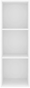 Armário de parede para TV derivados de madeira branco