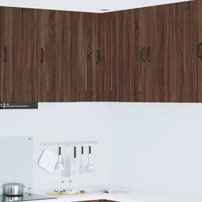 vidaXL Armário de Cozinha Carvalho Marrom 57 x 57 x 80 cm