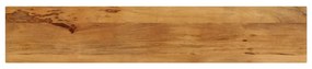 vidaXL Tampo de mesa retangular 160x20x3,8 cm mangueira maciça