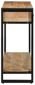 Mesa de Console vidaXL 120x33x75 cm Madeira de Mangueira Sólida