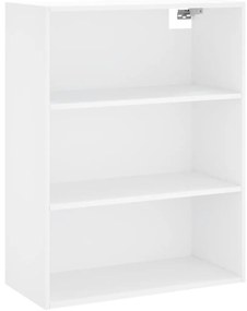 Armário alto 69,5x34x180 cm derivados de madeira branco