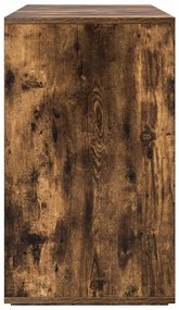 Buffet vidaXL Carvalho fumado Madeira 135 x 41 x 75 cm Armazenamento