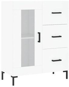 Armário alto 69,5x34x180 cm derivados de madeira branco