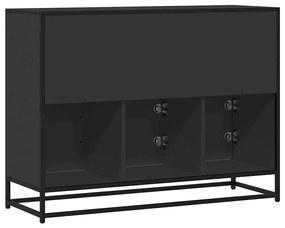 Aparador 100x35x76 cm derivados de madeira preto