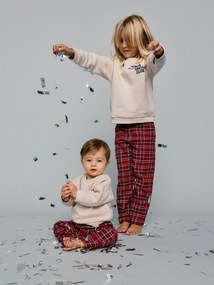 Pijama ENVIE DE FRAISE Capsule família para bebé vermelho