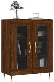 Aparador 69,5x34x90 cm derivados de madeira carvalho castanho