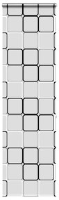 vidaXL Rolo de Duche Estores com 70x240 cm Largura Tecido 66 cm