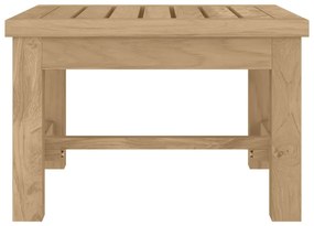 Mesa de centro 45x45x30 cm madeira de teca maciça