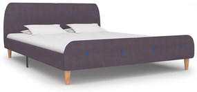 Estrutura de cama sem colchão 150x200 cm tecido