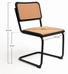 Cadeira Black Blony - Preto