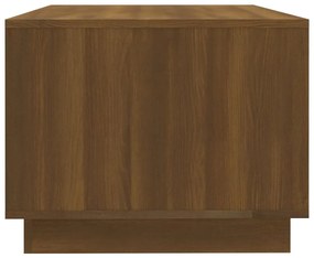 Mesa centro 102x55x43 cm derivados de madeira carvalho castanho