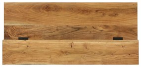 Secretária 110x50x87 cm Madeira Maciça Acácia