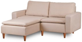 Sofá de Canto Lungo – Creme – 180 cm