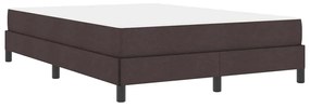 Cama Box Outros Castanho escuro 160 x 200 cm tecido