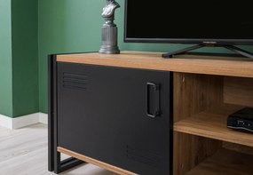 Conjunto de Mobiliário de Sala de Estar Cosmo – Pinho Atlântico e Pret