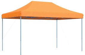 Tenda para festas pop-up dobrável 440x292x315 cm laranja