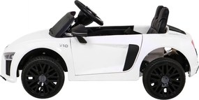 Carro elétrico para Crianças 12V Audi R8 Rodas de EVA Branco