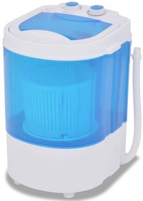 vidaXL Mini máquina de lavar roupa tambor único 2,6 kg
