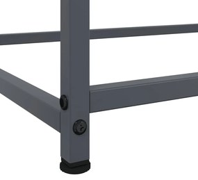 Aparador 100,5x39x107 cm aço antracite