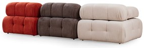 Sofá de 3 Lugares Doblo – Vermelho – 300x100x80 cm
