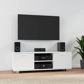 Móvel de TV 120x40,5x35 cm derivados de madeira branco