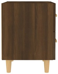 Mesas de cabeceira 2 pcs 40x35x47,5 cm carvalho castanho