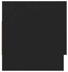 Roupeiro 70x32,5x35 cm derivados de madeira preto