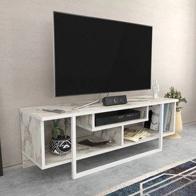 Suporte para TV Asal – Branco – 120 cm