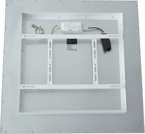 Painel LED branco quadrado com LED regulável em 3 níveis - Reeves