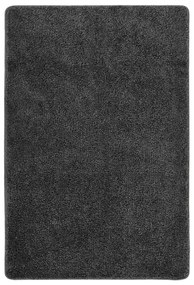 vidaXL Tapete shaggy 140x200 cm antiderrapante cinzento-escuro