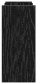 Organizador de Mesa Carvalho Preto 50x15.5x35.5 cm Madeira de Engenhar