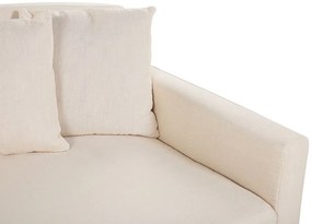 Capa de sofá 3 lugares creme GILJA Beliani