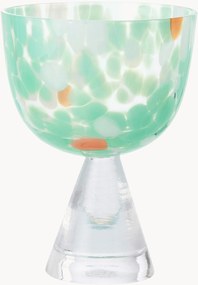 Copos de cocktail pintados à mão Dotti, conjunto de 4