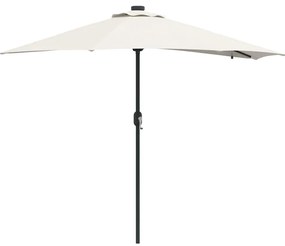 Guarda-sol de Jardim Areia 294 x 150 x 223 cm tecido